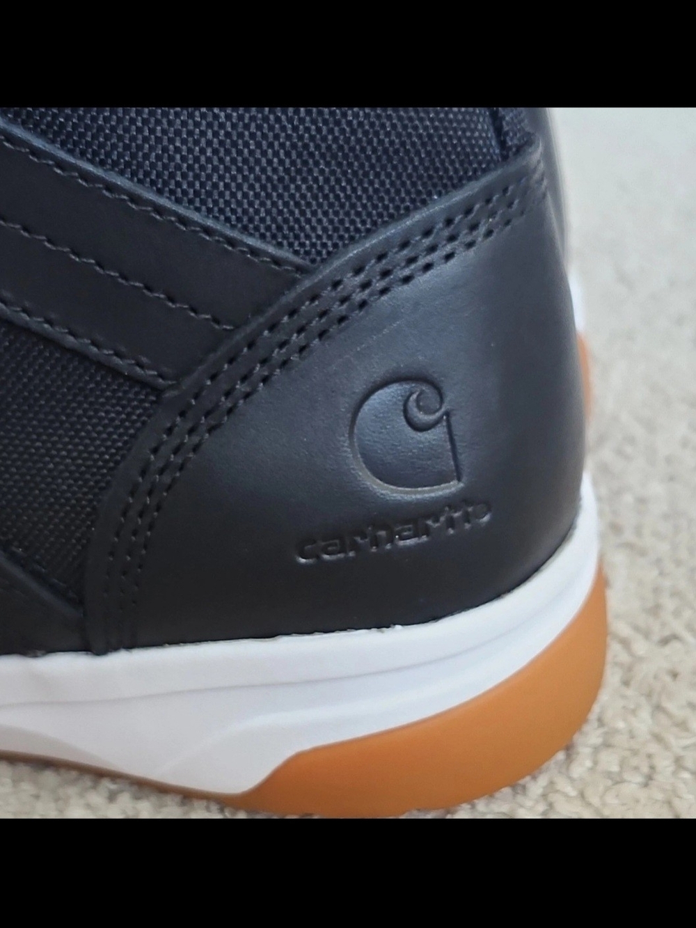 Carhartt Force 5" Nano Composite Toe Work Boots Black FA5441-M Men’s 11W - Picture 7 of 16